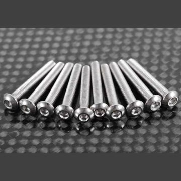 RC4WD Button Head Cap Screws M3 X 20mm (10) (Z-S0978)