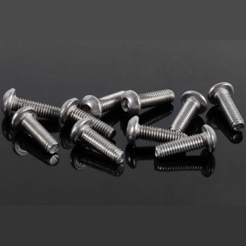 RC4WD Button Head Cap Screws M3 X 10mm (10) (Z-S1070)