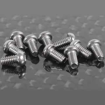 RC4WD Button Head Cap Screws M2 X 4mm (10) (Z-S1098)