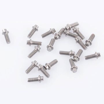 RC4WD Miniature Scale Hex Bolts (M1.6 X 4mm) (Silver) (Z-S1124)