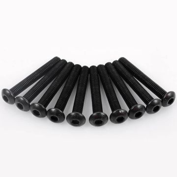 RC4WD Steel Button Head Cap Screws M4 X 30mm (10) (Z-S1392)