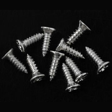 RC4WD Flat Head Self Tapping Screw 1.6 X 6mm (Silver) (Z-S1586)