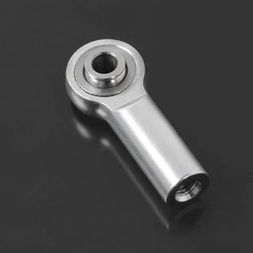 RC4WD M3 Medium Straight Aluminum Rod Ends (Silver) (10) (Z-S1638)