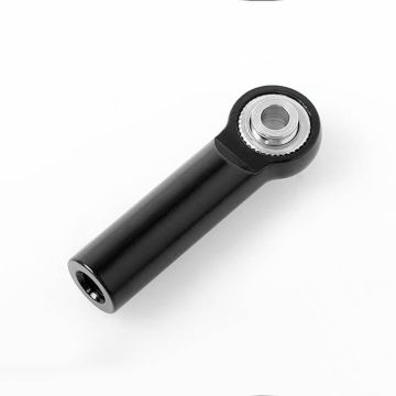 RC4WD M3/M4 Long Straight Aluminum Rod Ends (Black) (10) (Z-S1677)