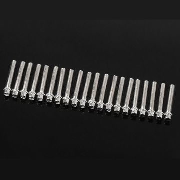 RC4WD Miniature Scale Hex Bolts (M2 X 12mm) (Silver) (Z-S1727)