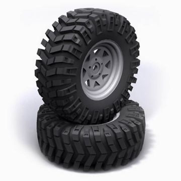RC4WD Prowler Xs Scale 1.9" Tyres (Z-T0086)