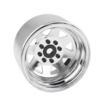 RC4WD 8Lug Deep Dish Wagon 1.9 Steel Stamped B/L Wheels Chrme (Z-W0079)