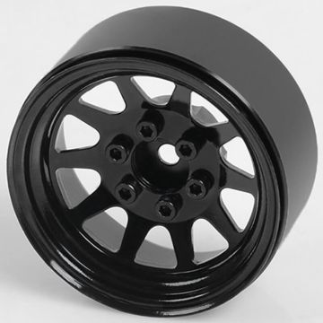 RC4WD OEM Stamped Steel 1.9" Beadlock Wheels (Black) (Z-W0210)