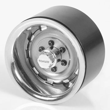 RC4WD Rally 1.9" Beadlock Wheels (Silver) (Z-W0257)