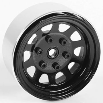 RC4WD Stamped Steel 1.7" Beadlock Wagon Wheels (Black) (Z-W0270)