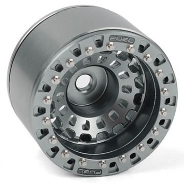 RC4WD Fuel Off-Road 1.55 Zephyr Beadlock Wheels (Gunmetal) (Z-W0333)