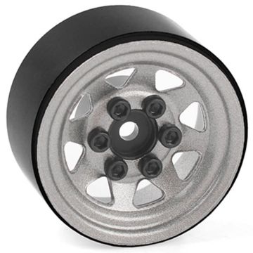 RC4WD Stamped Steel 1.0" Stock Beadlock Wheels (Plain) (Z-W0345)