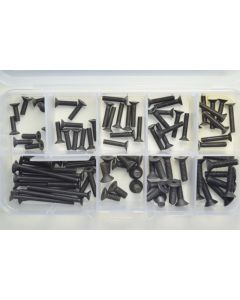 Absima Countersunk Screw Box (100pcs.)