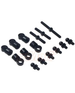 Yeah Racing Adjustable Steering Tie-Rod Set Tamiya TT02 (TT02-012)