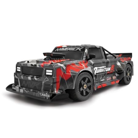Maverick Quantumr Race Truck Body (Black/Red) (MV150319)