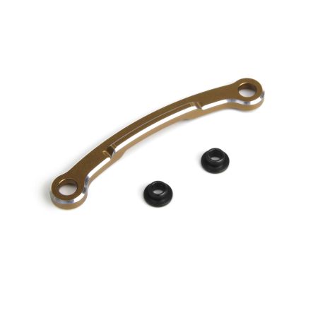 Maverick Aluminium Steering Plate (Gold) (MV150493) Maverick Aluminium Steering Plate (Gold) (MV150493)