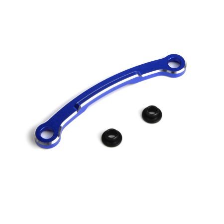 Maverick Aluminium Steering Plate (Blue) (MV150495) Maverick Aluminium Steering Plate (Blue) (MV150495)