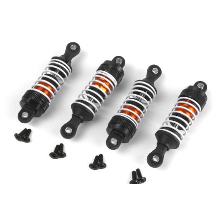 Maverick Aluminum Oil-Filled Shock Absorber Set Orange/4Pc (MV150557)
