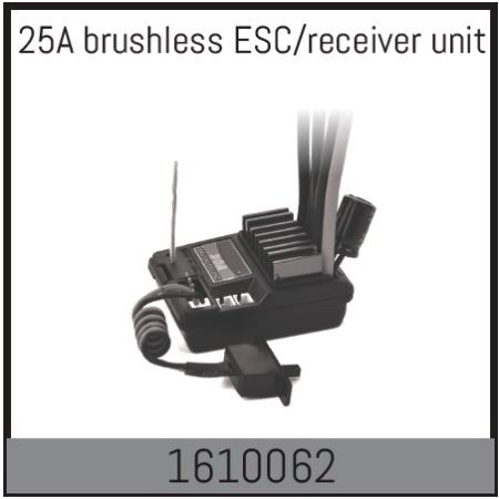 Absima 25A Brushless ESC/RECeiver Unit (AB1610062)