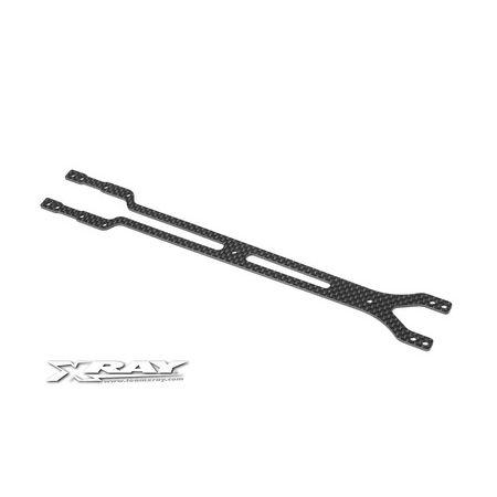 Xray T4 Upper Deck 2.0mm Graphite (XR301195)