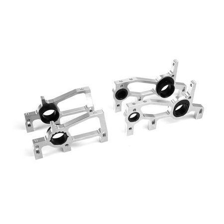 Xray Alu Susp. Adjustable Bulkheads T1Fk'05 (4) (XR302002)