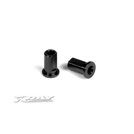 Xray Alu Nut For Susp. Holder - Black (2) (XR302033-K)
