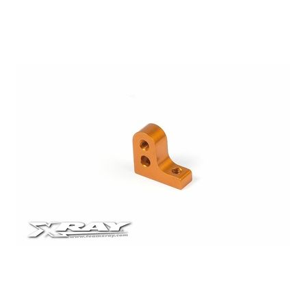 Xray T4 Alu Lower Suspension Holder - Orange (XR302049-O)