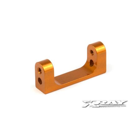 Xray T4 Alu Lower Rear Suspension Holder - Orange (XR302050-O)