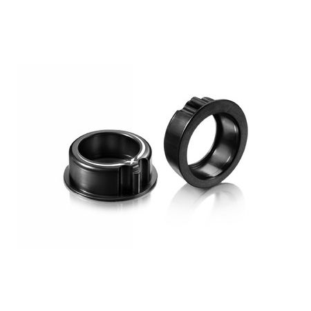 Xray T4 Alu Adjustment Ball-Bearing Hub - Black (2) (XR302063-K)