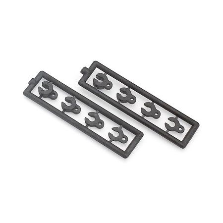 Xray Caster Clips Set 4+3+2+1 mm (2) (XR302080)