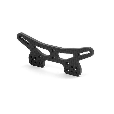 Xray Shock Tower Front 3.0mm Graphite - V2 (XR302087)