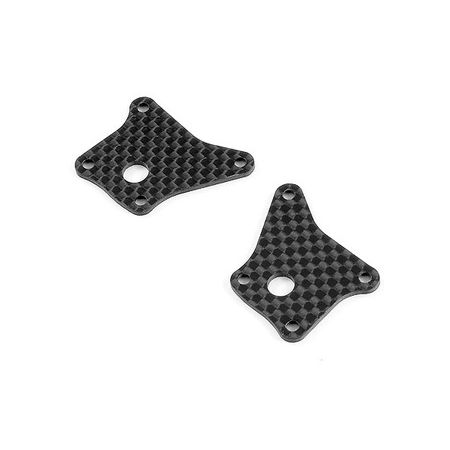 Xray Graphite Front Lower Arm Plate 1.6mm (L+R) (XR302190)