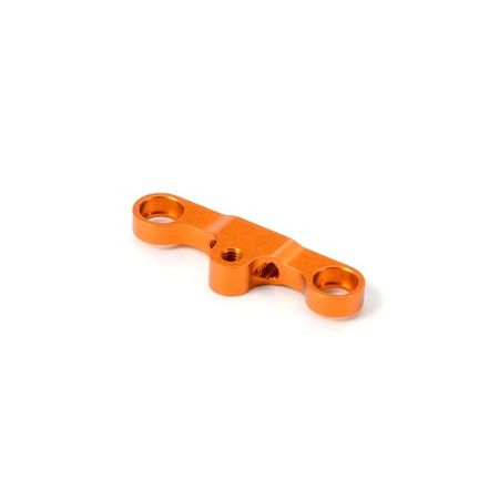 Xray Alu Steering Plate 8.5mm For Dual Servo Saver - Orange - V2 (XR302547-O)