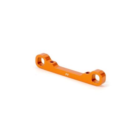 Xray Alu Front Lower 1-Piece Suspension Holder - Front - Ff - V2 (XR302710-O)