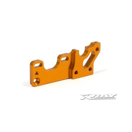 Xray T3 Alu Motor Mount Bulkhead - Orange (XR303052-O)