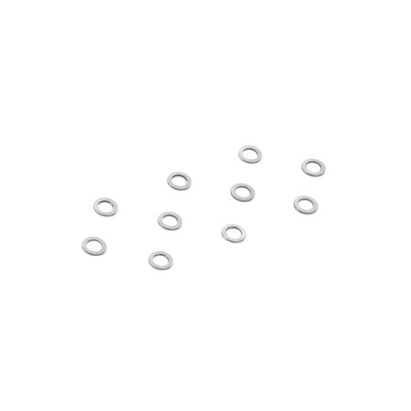 Xray Alu Shim 3X5X0.25mm (10) (XR303143)