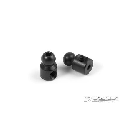 Xray Alu 4.9mm Ball End - Black (2) (XR303431-K)