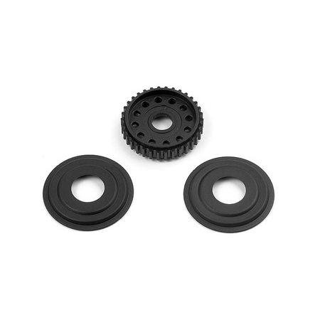 Xray Diff Pulley 34T With Labyrinth Dust Covers (XR305054)