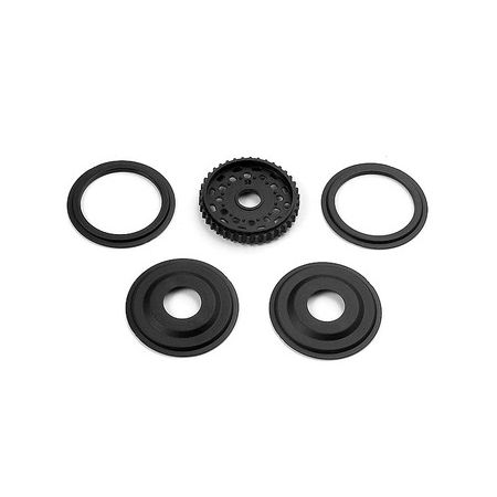 Xray Diff Pulley 38T With Labyrinth Dust Covers (XR305058)