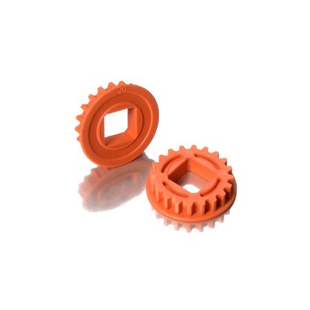 Xray Fixed Pulley For Layshaft With Bearings 20T - Graphite (2) (XR305578-O)