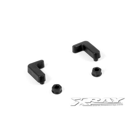 Xray Composite Lipo Battery Backstop (1+1) (XR306182)