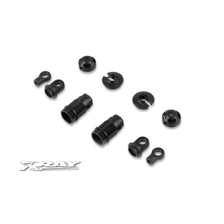 Xray Composite Shock Parts - Rebound Hole - Short (XR308332)