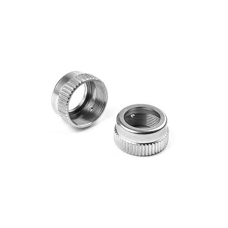 Xray Alu Shock Cap-Nut With Vent Hole (2) (XR308352)