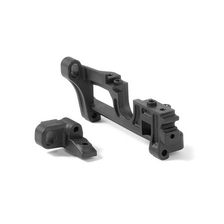 Xray Composite Lower & Upper Bulkhead Front Right For Wire Anti-Roll Bar (XR332011)