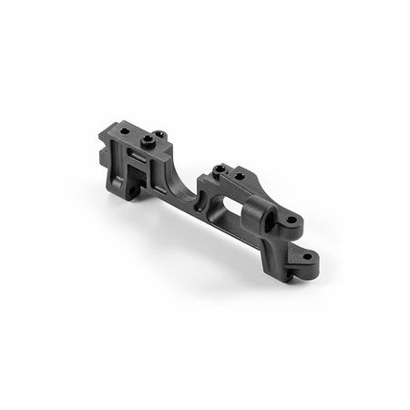 Xray Composite Lower & Upper Bulkhead Front Left For Wire Anti-Roll Bar - V2 (XR332023)