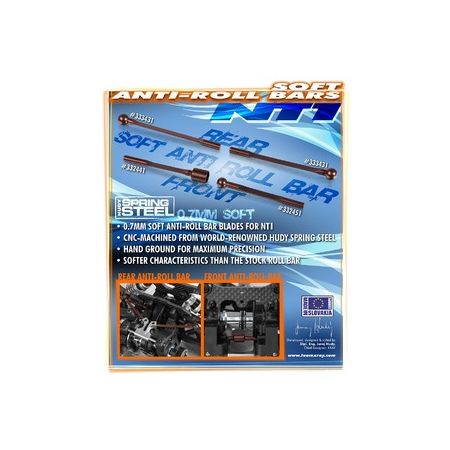 Xray Anti-Roll Bar Front Female 0.7mm - Hudy Spring Steel (XR332441)