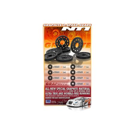 Xray Graphite 2-Speed Gear 55T (2Nd) (XR335655)