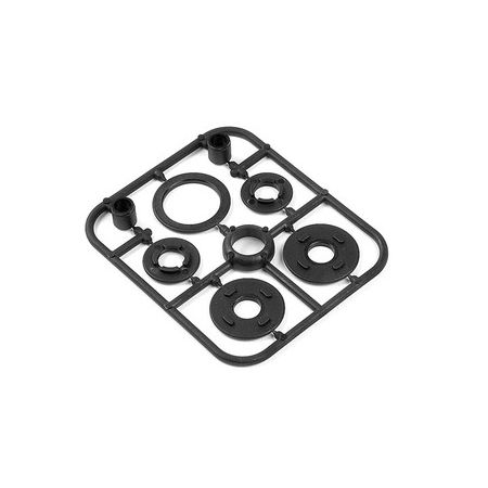 Xray Composite Belt Pulley Cover Set (XR335800)