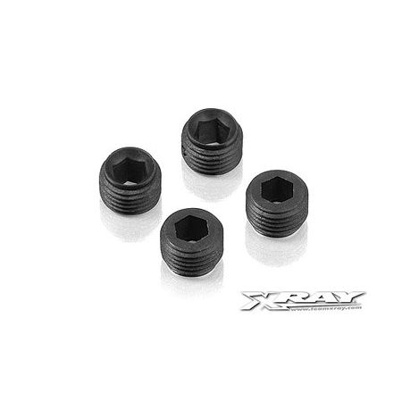 Xray Composite Adjusting Nut M10X1 With Ball Cup (4) (XR337253)