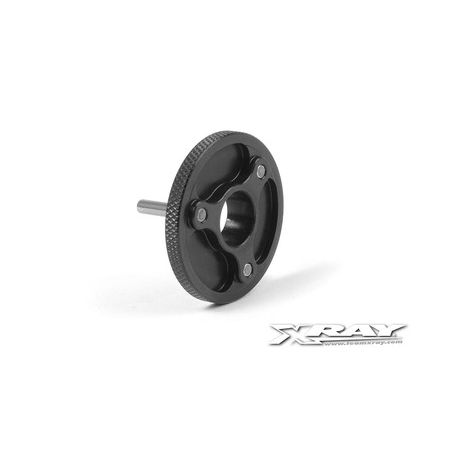 Xray Flywheel Reverse - Flat - Alu 7075 T6 - Hard Coated - 30mm (XR338534)
